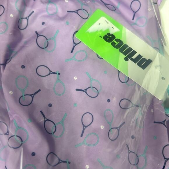Prince Youth Girls Printed Tennis Tank Top Purple/Blue Size Medium NWT MSRP $30 - Picture 4 of 4